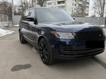 Синій Ленд Ровер Рендж Ровер, об'ємом двигуна 3 л та пробігом 154 тис. км за 49999 $, фото 1 на Automoto.ua