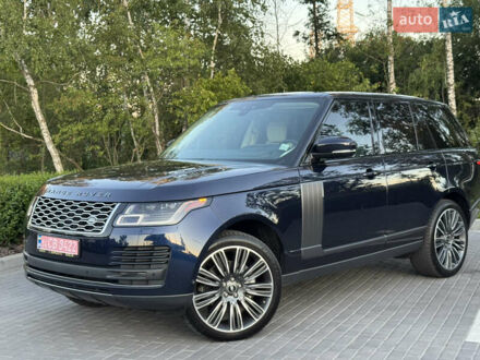 Ленд Ровер Рендж Ровер 2019 у Києві на Automoto.ua Синій Ленд Ровер Рендж Ровер, об'ємом двигуна 2.99 л та пробігом 137 тис. км за 58500 $, фото 1 на Automoto.ua
