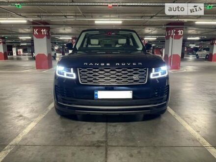 Ленд Ровер Рендж Ровер 2020 в Киеве на Automoto.ua Синий Ленд Ровер Рендж Ровер, объемом двигателя 3 л и пробегом 55 тыс. км за 80000 $, фото 1 на Automoto.ua