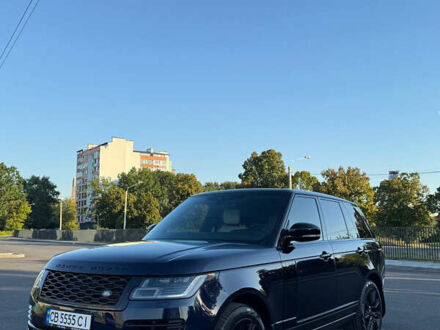 Синій Ленд Ровер Рендж Ровер, об'ємом двигуна 3 л та пробігом 53 тис. км за 77000 $, фото 1 на Automoto.ua