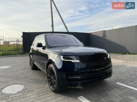 Ленд Ровер Рендж Ровер 2022 у Києві на Automoto.ua Синій Ленд Ровер Рендж Ровер, об'ємом двигуна 3 л та пробігом 40 тис. км за 145000 $, фото 1 на Automoto.ua