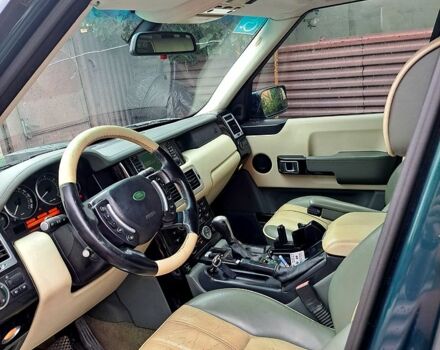 Зелений Ленд Ровер Рендж Ровер, об'ємом двигуна 4.4 л та пробігом 313 тис. км за 9500 $, фото 8 на Automoto.ua