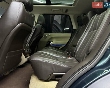 Зеленый Ленд Ровер Рендж Ровер, объемом двигателя 5 л и пробегом 169 тыс. км за 29900 $, фото 23 на Automoto.ua