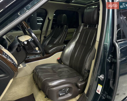 Зеленый Ленд Ровер Рендж Ровер, объемом двигателя 5 л и пробегом 169 тыс. км за 29900 $, фото 20 на Automoto.ua