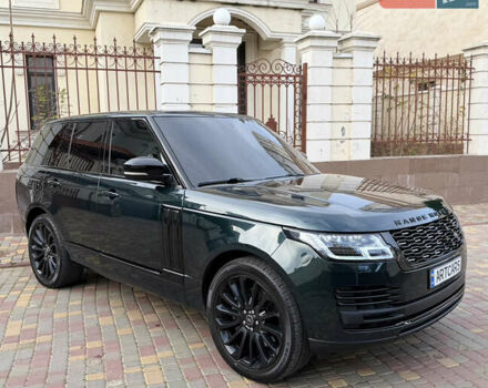 Зеленый Ленд Ровер Рендж Ровер, объемом двигателя 5 л и пробегом 168 тыс. км за 29900 $, фото 9 на Automoto.ua