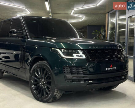 Зеленый Ленд Ровер Рендж Ровер, объемом двигателя 5 л и пробегом 169 тыс. км за 29900 $, фото 3 на Automoto.ua