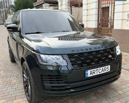 Зеленый Ленд Ровер Рендж Ровер, объемом двигателя 5 л и пробегом 168 тыс. км за 29900 $, фото 3 на Automoto.ua