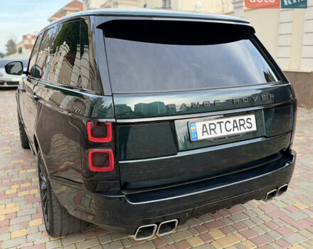 Зеленый Ленд Ровер Рендж Ровер, объемом двигателя 5 л и пробегом 168 тыс. км за 29900 $, фото 12 на Automoto.ua