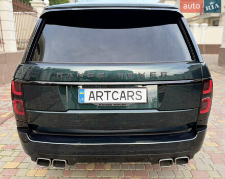 Зеленый Ленд Ровер Рендж Ровер, объемом двигателя 5 л и пробегом 168 тыс. км за 29900 $, фото 13 на Automoto.ua