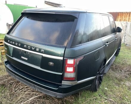 Зеленый Ленд Ровер Рендж Ровер, объемом двигателя 3 л и пробегом 130 тыс. км за 16000 $, фото 3 на Automoto.ua