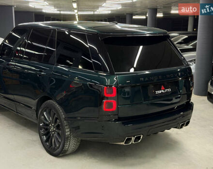 Зеленый Ленд Ровер Рендж Ровер, объемом двигателя 5 л и пробегом 169 тыс. км за 29900 $, фото 11 на Automoto.ua