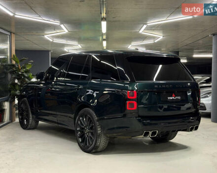 Зеленый Ленд Ровер Рендж Ровер, объемом двигателя 5 л и пробегом 169 тыс. км за 29900 $, фото 9 на Automoto.ua