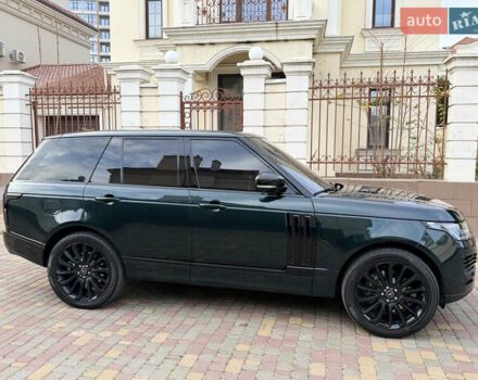 Зеленый Ленд Ровер Рендж Ровер, объемом двигателя 5 л и пробегом 168 тыс. км за 29900 $, фото 1 на Automoto.ua