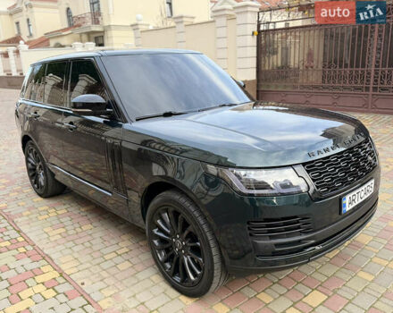 Зеленый Ленд Ровер Рендж Ровер, объемом двигателя 5 л и пробегом 168 тыс. км за 29900 $, фото 7 на Automoto.ua