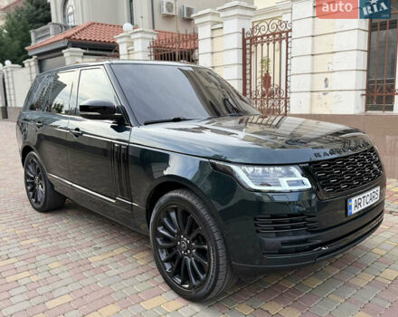 Зеленый Ленд Ровер Рендж Ровер, объемом двигателя 5 л и пробегом 168 тыс. км за 29900 $, фото 4 на Automoto.ua
