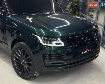 Зеленый Ленд Ровер Рендж Ровер, объемом двигателя 5 л и пробегом 169 тыс. км за 29900 $, фото 2 на Automoto.ua