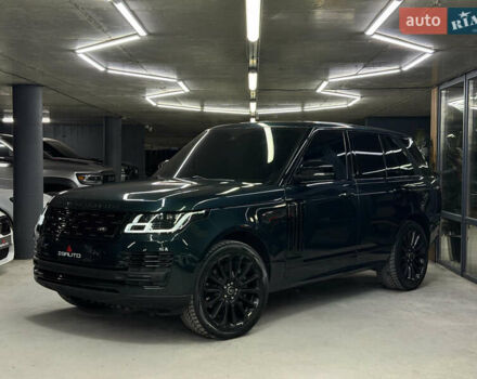 Зеленый Ленд Ровер Рендж Ровер, объемом двигателя 5 л и пробегом 169 тыс. км за 29900 $, фото 6 на Automoto.ua