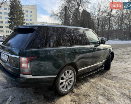Зелений Ленд Ровер Рендж Ровер, об'ємом двигуна 3 л та пробігом 130 тис. км за 24600 $, фото 7 на Automoto.ua
