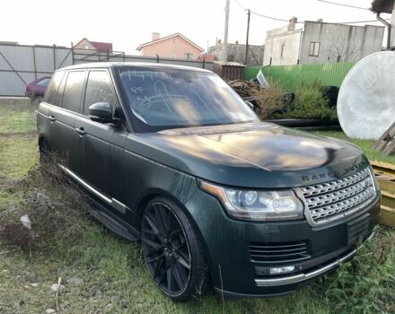 Зеленый Ленд Ровер Рендж Ровер, объемом двигателя 3 л и пробегом 130 тыс. км за 16000 $, фото 1 на Automoto.ua