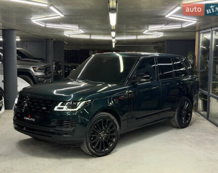 Зеленый Ленд Ровер Рендж Ровер, объемом двигателя 5 л и пробегом 169 тыс. км за 29900 $, фото 5 на Automoto.ua