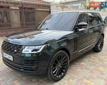 Зеленый Ленд Ровер Рендж Ровер, объемом двигателя 5 л и пробегом 168 тыс. км за 29900 $, фото 5 на Automoto.ua