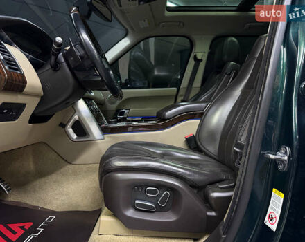 Зеленый Ленд Ровер Рендж Ровер, объемом двигателя 5 л и пробегом 169 тыс. км за 29900 $, фото 19 на Automoto.ua