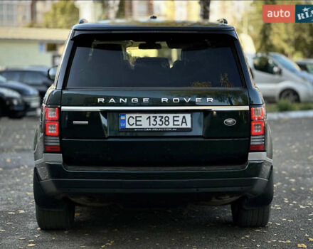 Зеленый Ленд Ровер Рендж Ровер, объемом двигателя 4.37 л и пробегом 250 тыс. км за 28000 $, фото 7 на Automoto.ua