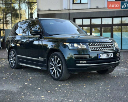 Ленд Ровер Рендж Ровер 2014 в Черновцах на Automoto.ua Зеленый Ленд Ровер Рендж Ровер, объемом двигателя 4.37 л и пробегом 240 тыс. км за 32000 $, фото 1 на Automoto.ua