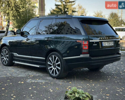 Ленд Ровер Рендж Ровер 2014 в Черновцах на Automoto.ua Зеленый Ленд Ровер Рендж Ровер, объемом двигателя 4.37 л и пробегом 240 тыс. км за 32000 $, фото 6 на Automoto.ua