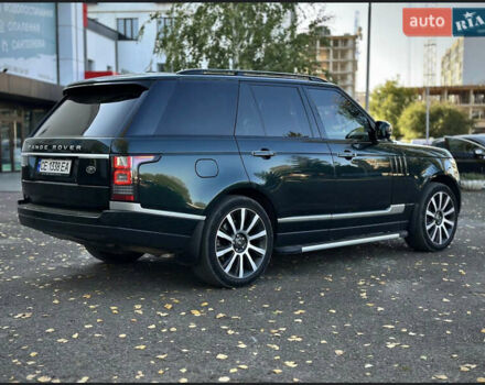 Ленд Ровер Рендж Ровер 2014 в Черновцах на Automoto.ua Зеленый Ленд Ровер Рендж Ровер, объемом двигателя 4.37 л и пробегом 240 тыс. км за 32000 $, фото 5 на Automoto.ua