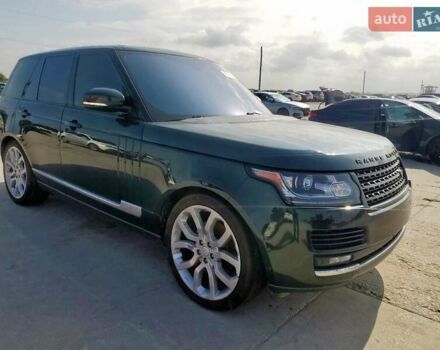 Зеленый Ленд Ровер Рендж Ровер, объемом двигателя 2.99 л и пробегом 297 тыс. км за 20000 $, фото 3 на Automoto.ua