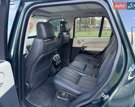 Зеленый Ленд Ровер Рендж Ровер, объемом двигателя 5 л и пробегом 140 тыс. км за 35900 $, фото 11 на Automoto.ua