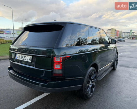 Зеленый Ленд Ровер Рендж Ровер, объемом двигателя 5 л и пробегом 140 тыс. км за 35900 $, фото 5 на Automoto.ua