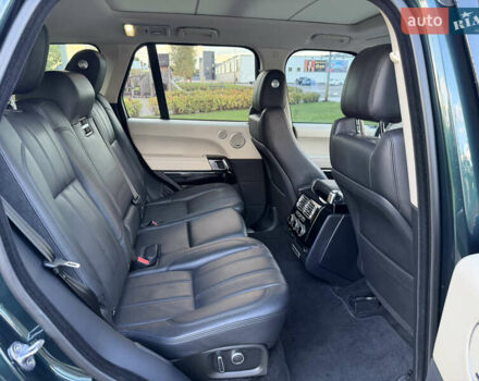 Зеленый Ленд Ровер Рендж Ровер, объемом двигателя 5 л и пробегом 140 тыс. км за 35900 $, фото 14 на Automoto.ua