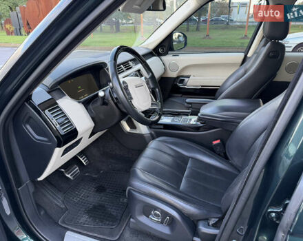 Зеленый Ленд Ровер Рендж Ровер, объемом двигателя 5 л и пробегом 140 тыс. км за 35900 $, фото 8 на Automoto.ua