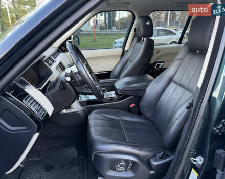 Зеленый Ленд Ровер Рендж Ровер, объемом двигателя 5 л и пробегом 140 тыс. км за 35900 $, фото 9 на Automoto.ua