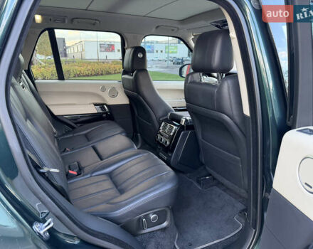 Зеленый Ленд Ровер Рендж Ровер, объемом двигателя 5 л и пробегом 140 тыс. км за 35900 $, фото 13 на Automoto.ua