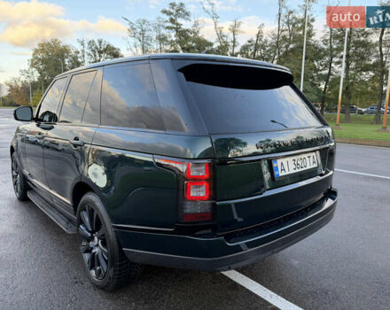 Зеленый Ленд Ровер Рендж Ровер, объемом двигателя 5 л и пробегом 140 тыс. км за 35900 $, фото 7 на Automoto.ua