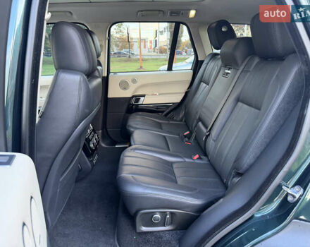 Зеленый Ленд Ровер Рендж Ровер, объемом двигателя 5 л и пробегом 140 тыс. км за 35900 $, фото 12 на Automoto.ua