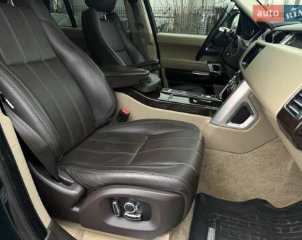 Зеленый Ленд Ровер Рендж Ровер, объемом двигателя 2.99 л и пробегом 172 тыс. км за 42999 $, фото 10 на Automoto.ua