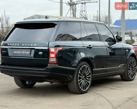 Зеленый Ленд Ровер Рендж Ровер, объемом двигателя 2.99 л и пробегом 172 тыс. км за 42999 $, фото 4 на Automoto.ua