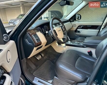 Зеленый Ленд Ровер Рендж Ровер, объемом двигателя 4.37 л и пробегом 94 тыс. км за 76500 $, фото 38 на Automoto.ua