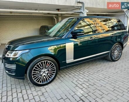 Зелений Ленд Ровер Рендж Ровер, об'ємом двигуна 4.37 л та пробігом 94 тис. км за 76500 $, фото 16 на Automoto.ua