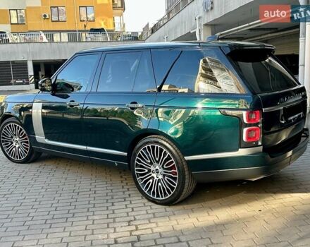 Зелений Ленд Ровер Рендж Ровер, об'ємом двигуна 4.37 л та пробігом 94 тис. км за 76500 $, фото 10 на Automoto.ua