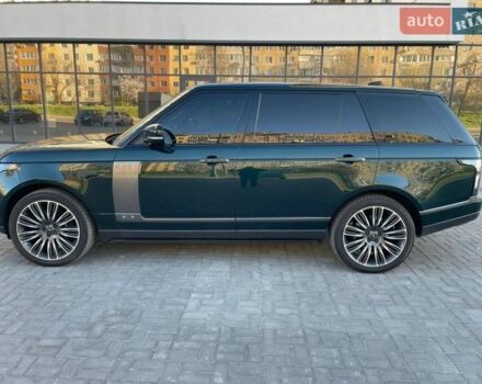 Зеленый Ленд Ровер Рендж Ровер, объемом двигателя 5 л и пробегом 199 тыс. км за 67000 $, фото 7 на Automoto.ua
