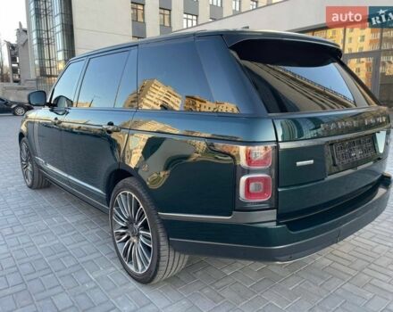 Зеленый Ленд Ровер Рендж Ровер, объемом двигателя 5 л и пробегом 199 тыс. км за 67000 $, фото 5 на Automoto.ua