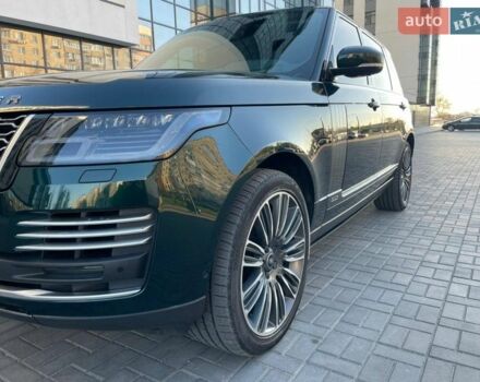 Зеленый Ленд Ровер Рендж Ровер, объемом двигателя 5 л и пробегом 199 тыс. км за 67000 $, фото 1 на Automoto.ua