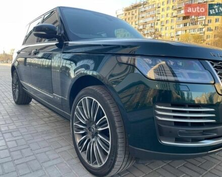 Зеленый Ленд Ровер Рендж Ровер, объемом двигателя 5 л и пробегом 199 тыс. км за 67000 $, фото 2 на Automoto.ua