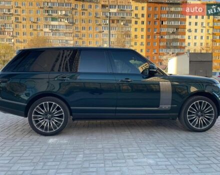 Зеленый Ленд Ровер Рендж Ровер, объемом двигателя 5 л и пробегом 199 тыс. км за 67000 $, фото 8 на Automoto.ua