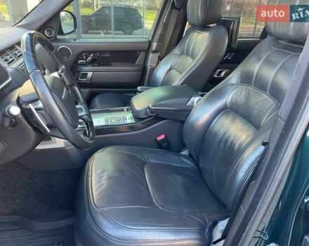 Зеленый Ленд Ровер Рендж Ровер, объемом двигателя 5 л и пробегом 199 тыс. км за 67000 $, фото 14 на Automoto.ua